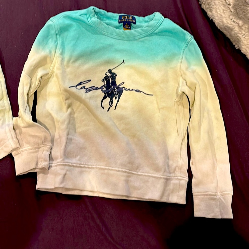 Tie dye light sweater & shorts